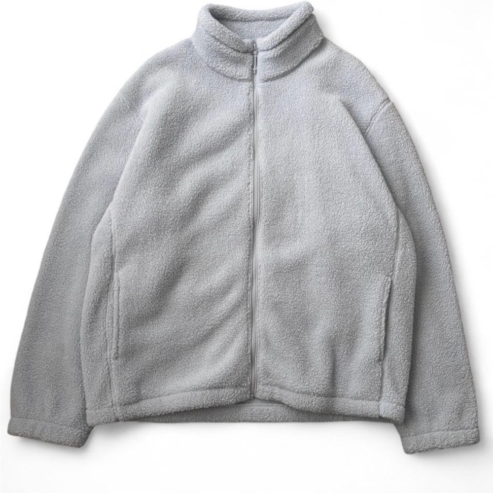 Uniqlo Light Blue Fleece Jacket